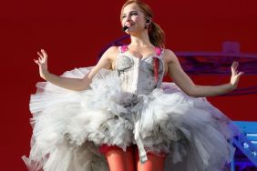 Addison Rae Keeps All Eyes on Her in Sheer Crop Top & Micro Shorts Post Coachella