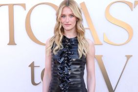 Sarah Pidgeon's Givenchy High Slit Dress Has Endless Cutouts & Bows