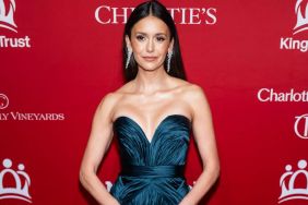 Nina Dobrev's Plunging Zuhair Murad Gown Comes With Dangerously High Slit