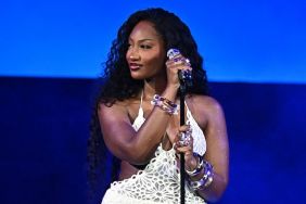 Tems' Norma Kamali Bodysuit With Massive Cutouts Hangs by a Single String