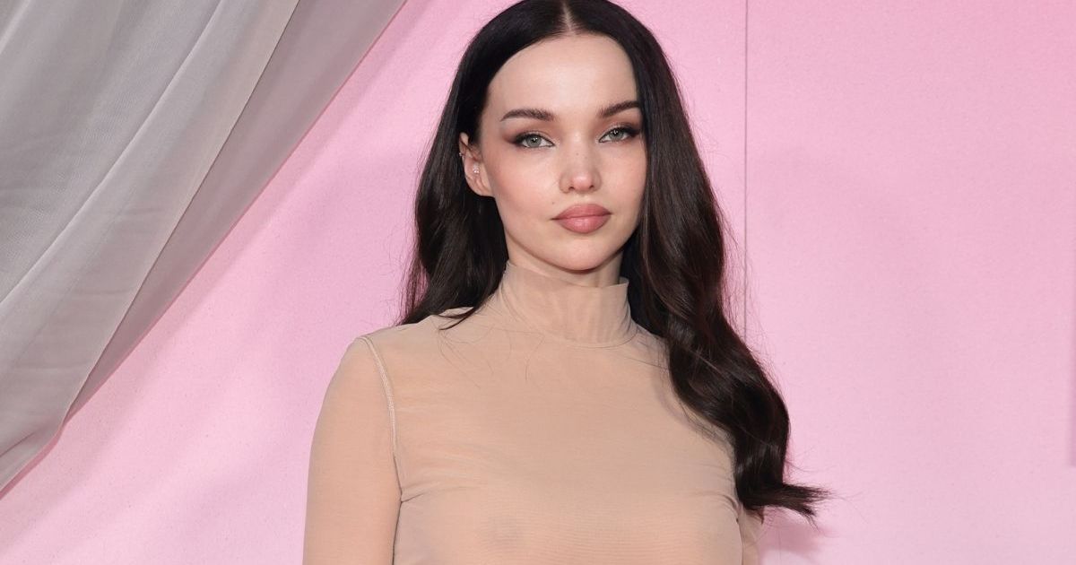 Dove Cameron Brings Back Cher’s Iconic Bob Mackie Sequin Micro Crop Top