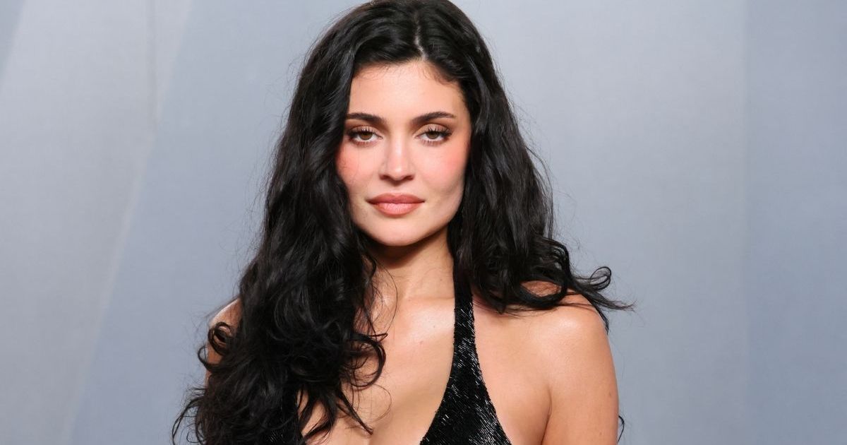 Kylie Jenner's Dipped in Blue Bikini Top Look Is So Bold It's Unmissable