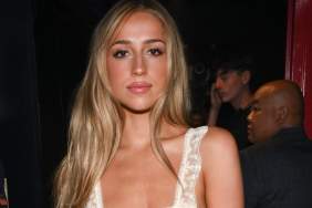 Tate McRae's Plunging Chloe High-Low Micro Minidress Is Lacy Goodness