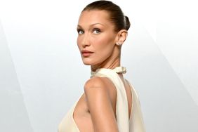 Bella Hadid's Dior Dress With Thigh Cutout Is Held up by Just 2 Strings