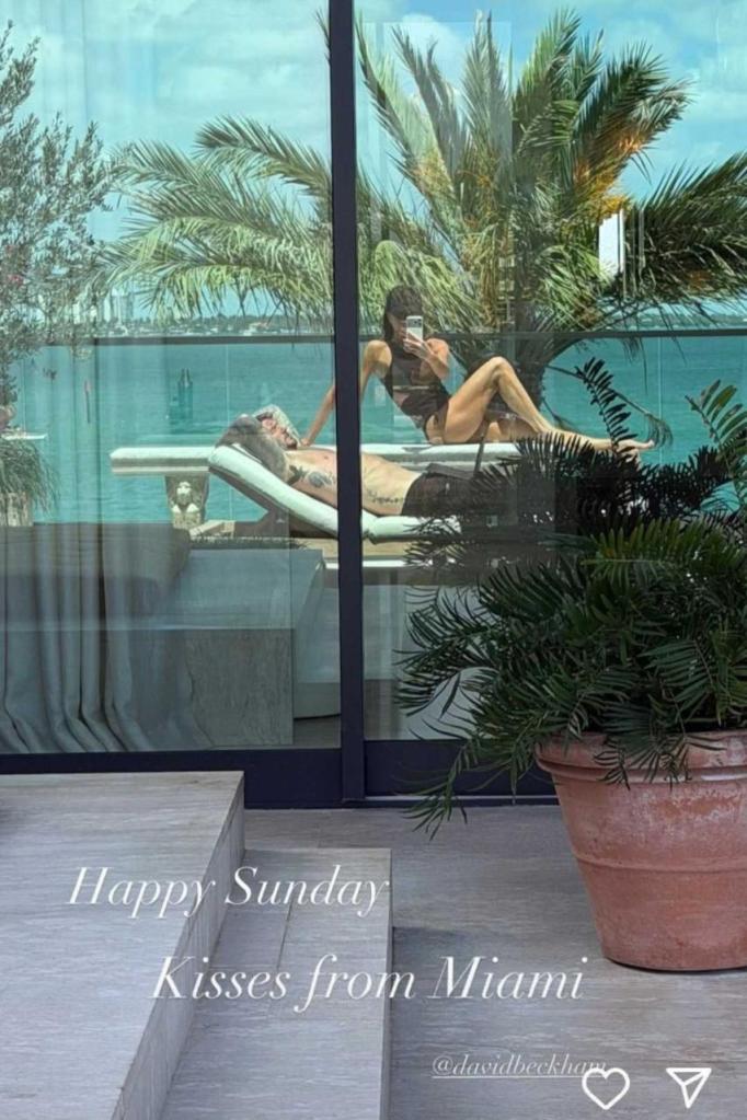 Victoria Beckham husband David Miami