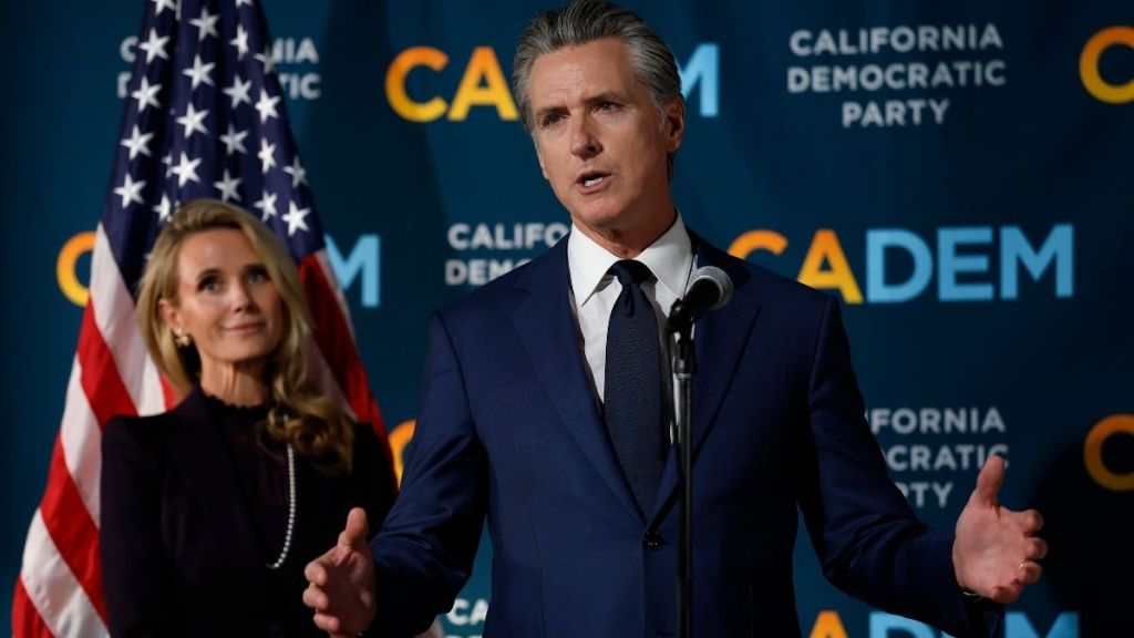 Gavin Newsom's Wife Slams Donald Trump for Firing Pam Bondi & Kristi Noem