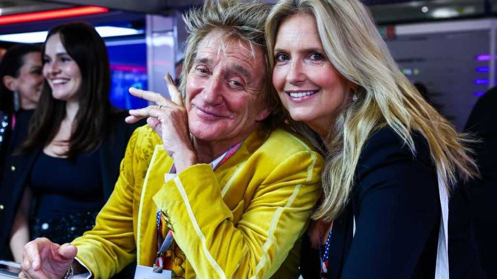 Rod Stewart's Wife's Marriage Joke Sparks Questions — Source