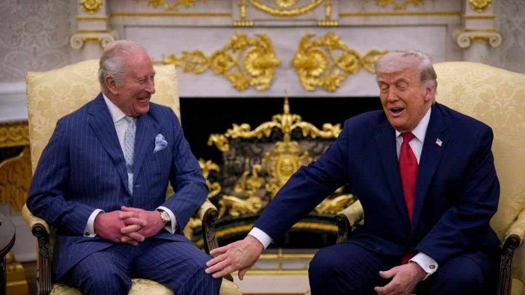 Donald Trump Interrupts Speech To King Charles for an Unexpected Shout-Out