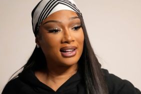 Megan Thee Stallion Flaunts Dangerous Curves in Shorts Barely Holding It Together