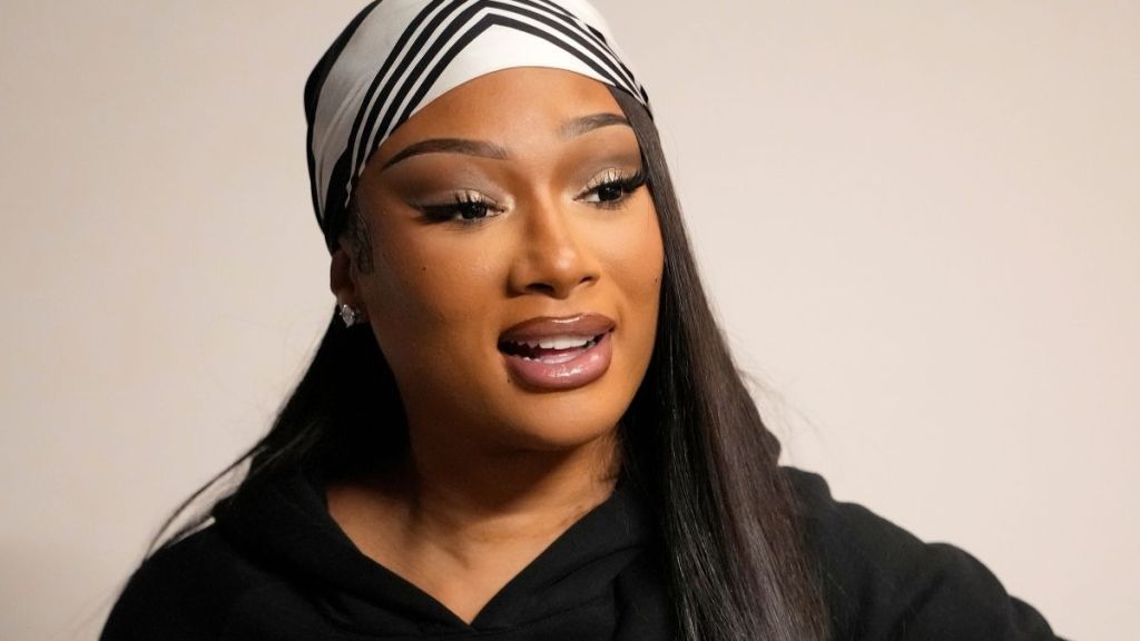 Megan Thee Stallion Flaunts Dangerous Curves in Shorts Barely Holding It Together