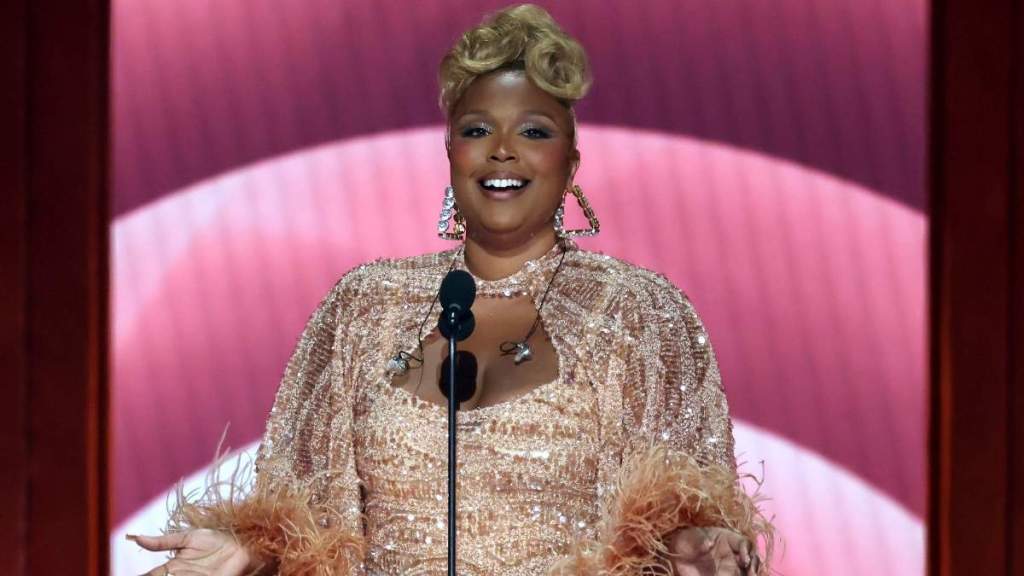 Lizzo's Fully See-Through Taller Marmo Gown Comes With the Biggest Cutout