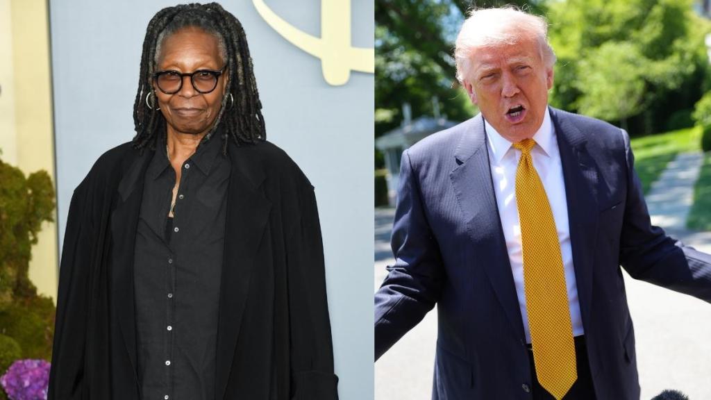 Whoopi Goldberg Almost Swears at Donald Trump's AI Posting Binge