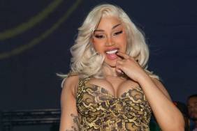 Cardi B’s See-Through Vivienne Westwood Knit Top Has Really Bold Cutouts