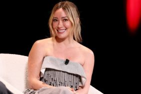 Hilary Duff’s See-Through Lapointe Dress Leaves Little to the Imagination