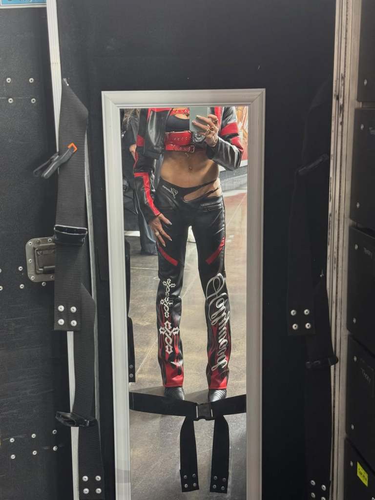Charlotte Flair pants