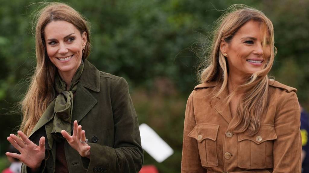Donald Trump's Wife Melania Sent Message to Kate Middleton, Claims Lip Reader