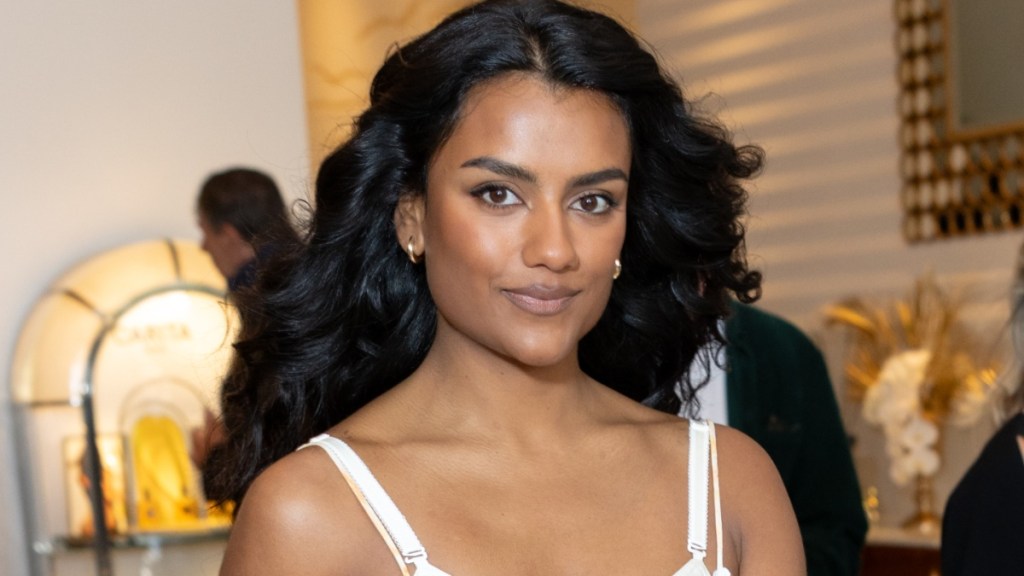 Simone Ashley’s Revealing Dress Gives Fans a Peek at Her Bralette