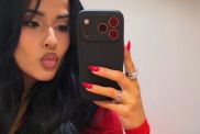 Becky G’s Plunging Top Is So Revealing Its Just Chains