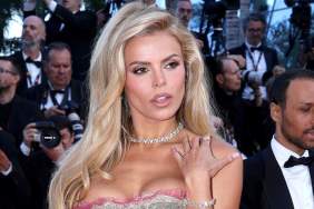 Brooks Nader Couldn't Possibly Look More Sultry in Plunging Lacy Bra