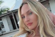 Candice Swanepoel's Steamy Bikini Pose Goes Harder Than Expected