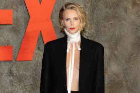 Charlize Theron’s Open-Jacket Max Mara Look Is Dangerously Sleek for Elle