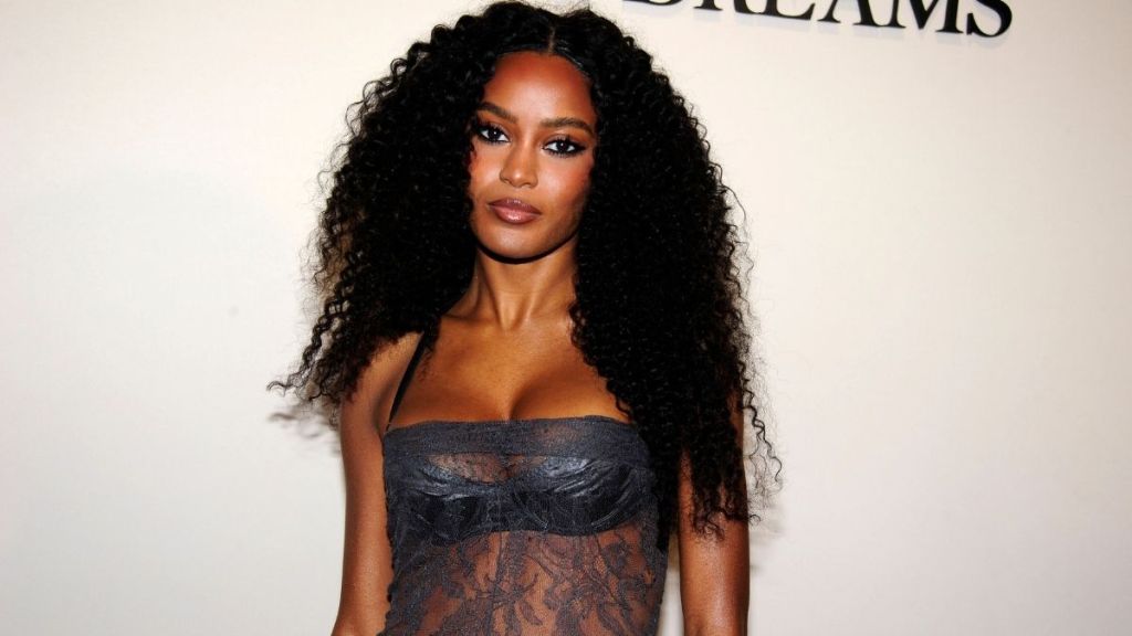 Ciara Miller Turns the Peekaboo Bra Trend on Its Head With Plunging Look