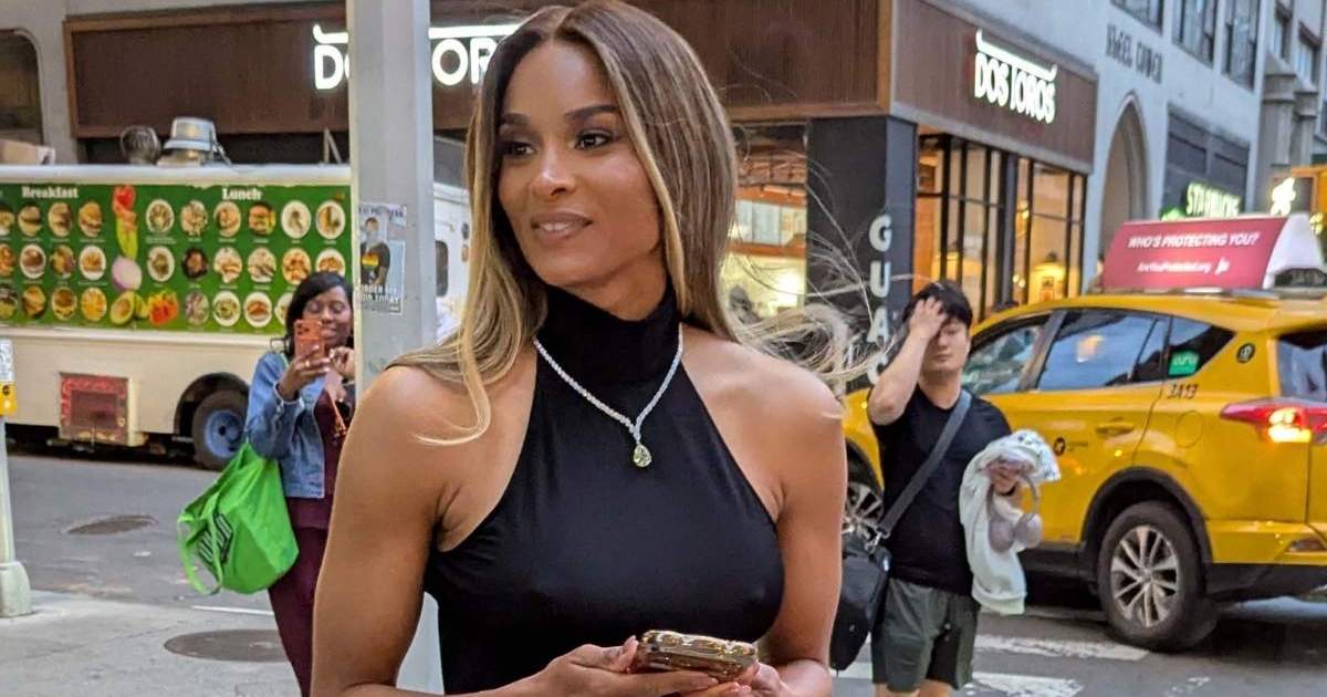 Ciara’s Dress Has a Slit So High It Risks Becoming Too Revealing