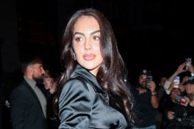 Cristiano Ronaldo fiancée Georgina Rodríguez sheer skirt Instagram