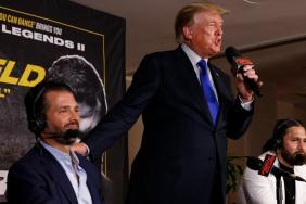 Donald Trump Jokes ‘I Get Killed Either Way’ Over Son’s Wedding Plans