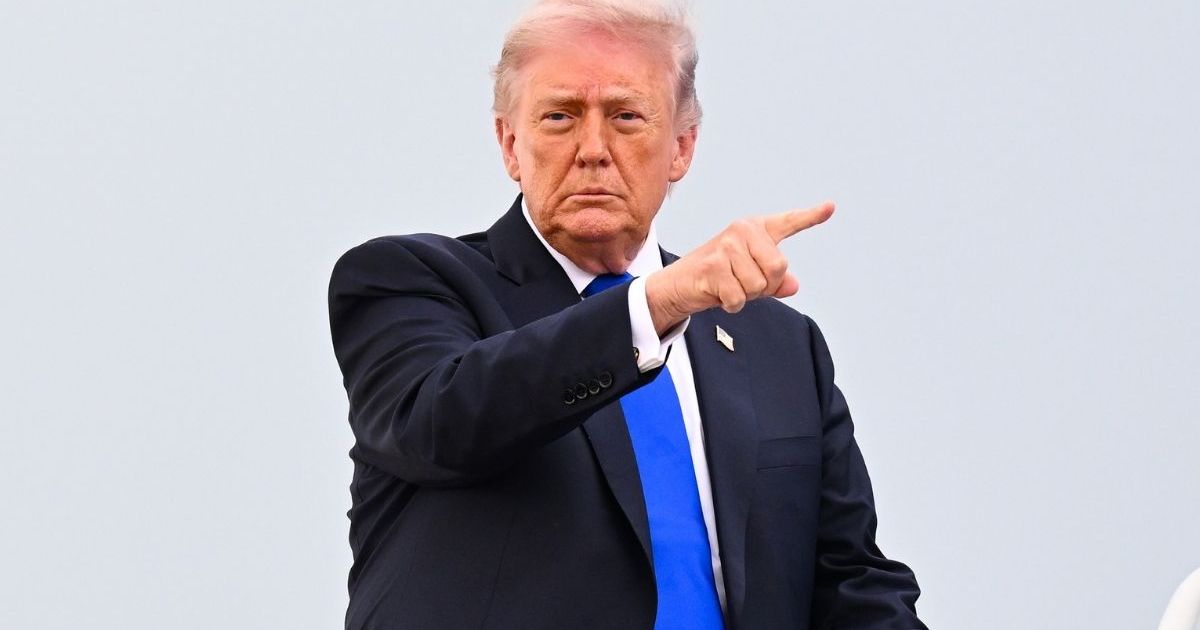 Donald Trump Posts Image of Jerome Powell Falling Into&hellip;