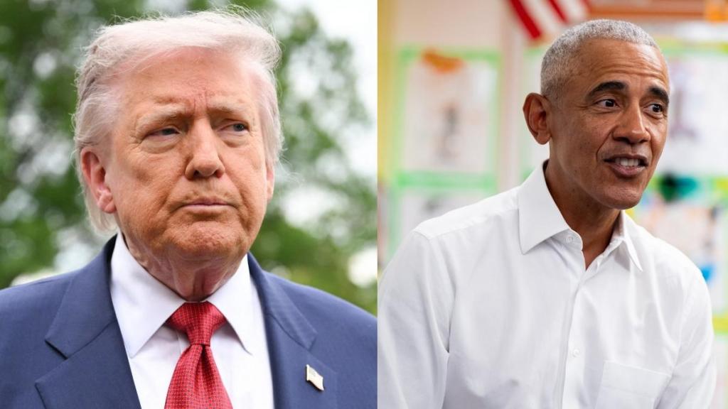 Donald Trump, Barack Obama