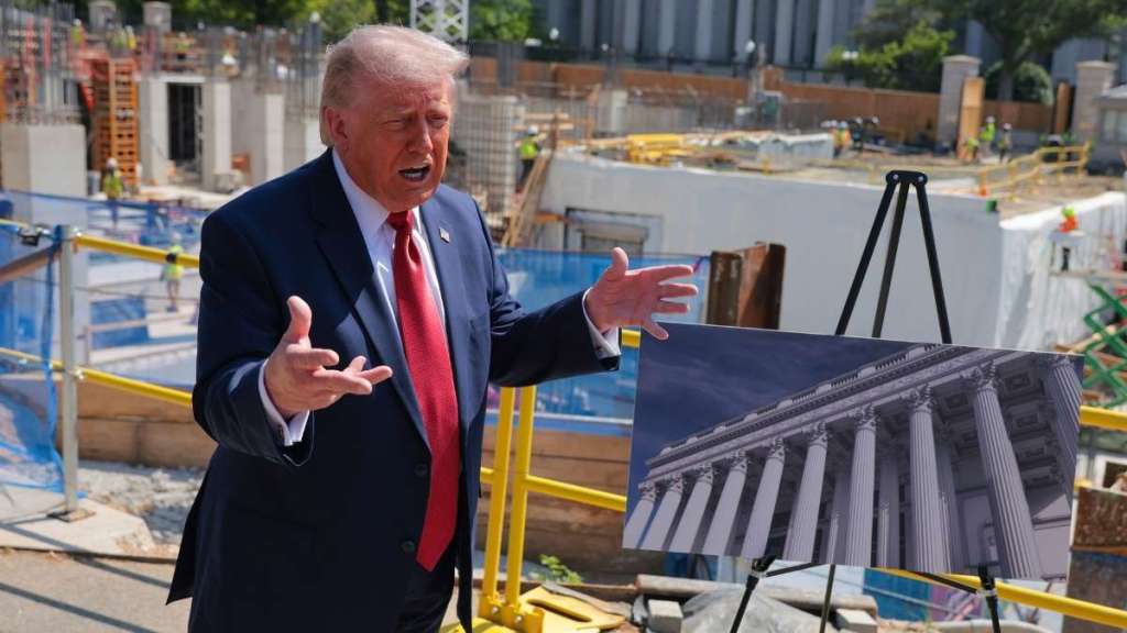 Donald Trump Says White House Ballroom Is a 'Gift to USA'