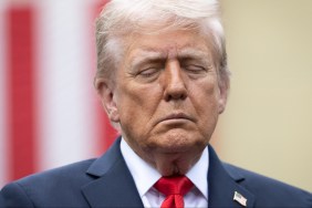 Donald Trump sleeping Gavin Newsom
