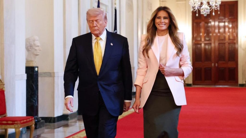 Donald Trump Hails Wife Melania Trump as an ‘Incredible Mom'