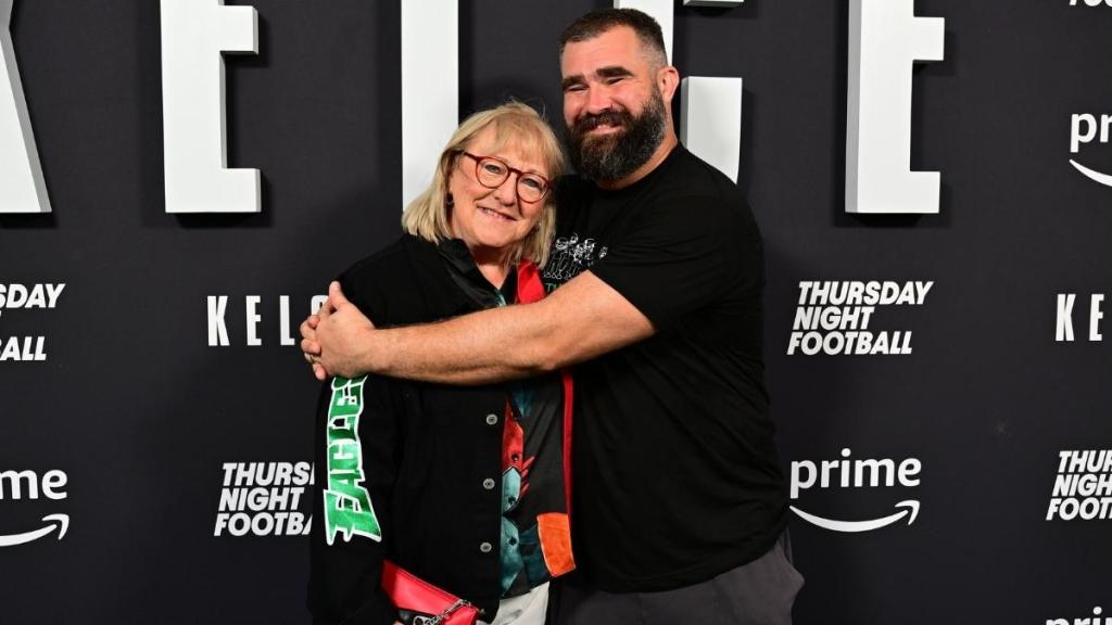 Jason Kelce’s Mom Donna Embraces Grandmother Era With His & Kylie’s Kids