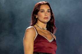 Dua Lipa's Halter Neck Open-Back Top Is Little Too Bold for Book Club