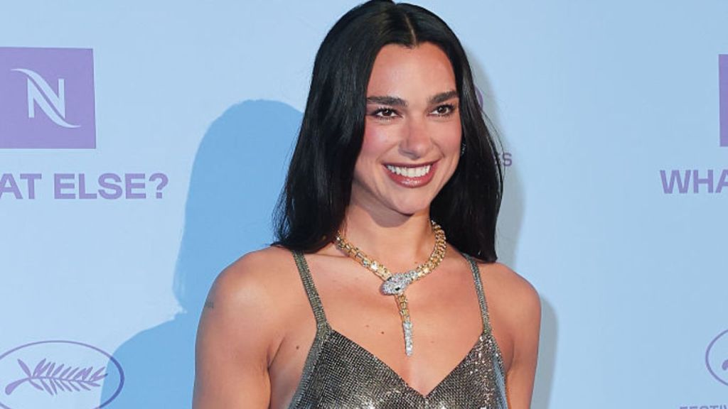 Dua Lipa’s Plunging Dress Has Details You Don’t Notice at First