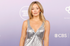 Hilary Duff’s Plunging Metallic Rabanne Dress Nearly Outshines the AMAs