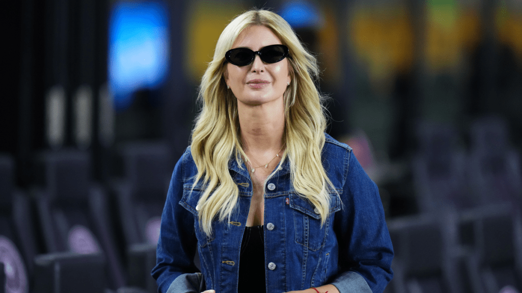 Ivanka Trump Stuns in Leo Lin Micro Minidress With Plunging Neckline