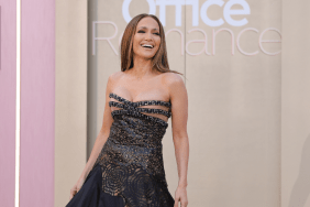 Jennifer Lopez’s Body-Hugging Monot Gown Features a Super High Back Slit