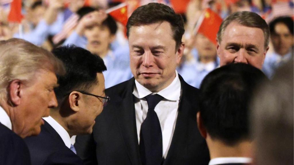 Elon Musk Twirling With His Phone in China Sparks Hilarious Reactions
