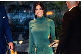 Eva Longoria's Silvia Tcherassi Ruched Dress Features a Huge Cutout