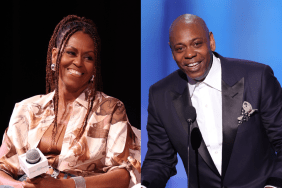Michelle Obama Chuckles After Dave Chappelle Roasts Donald Trump