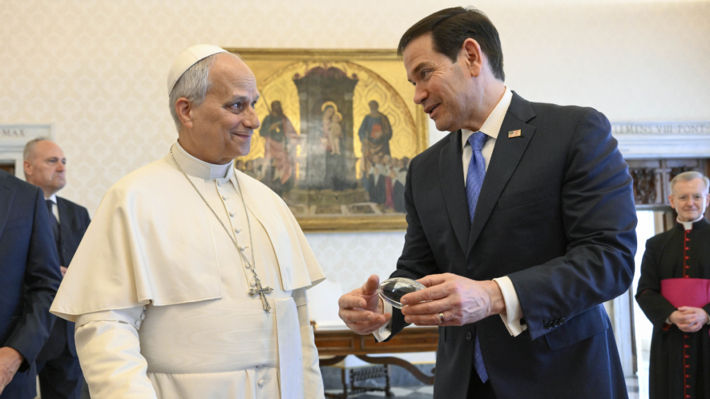Jimmy Kimmel Mocks Marco Rubio’s Meet With Pope Leo
