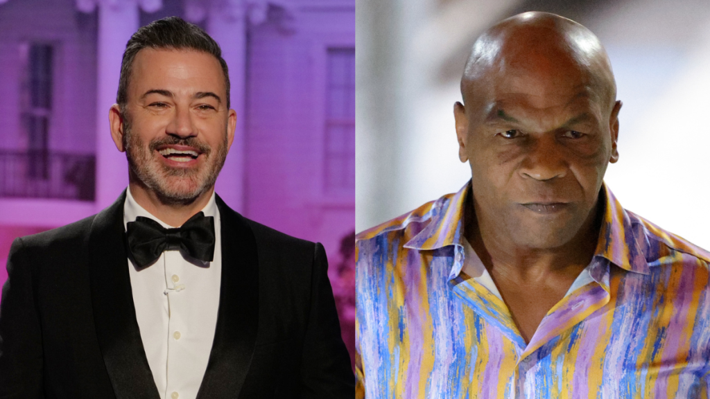 Jimmy Kimmel Grills Mike Tyson for Going to Donald Trump’s Mar-a-Lago