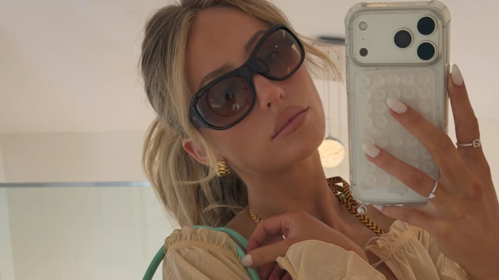 Alix Earle Exposes More Than Just Her Cleavage in Plunging Micro Mini