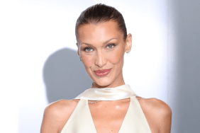 Bella Hadid Flaunts Her Toned Abs in Micro Crop Top & Tiny Miniskirt