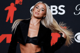 Swimsuit-Clad Livvy Dunne Flashes Her Abs While Posing With Horses