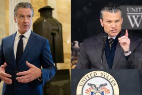 Gavin Newsom Calls Out Pete Hegseth for Sharing Indy 500 Military Video