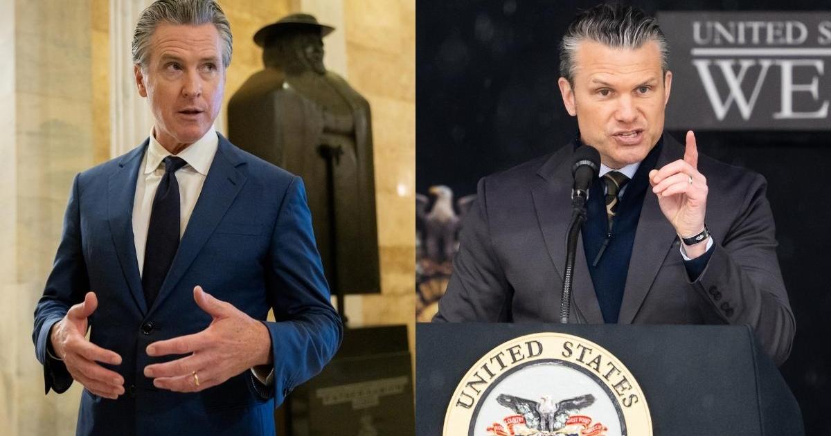 Gavin Newsom Calls Out Pete Hegseth for Sharing Indy 500&hellip;